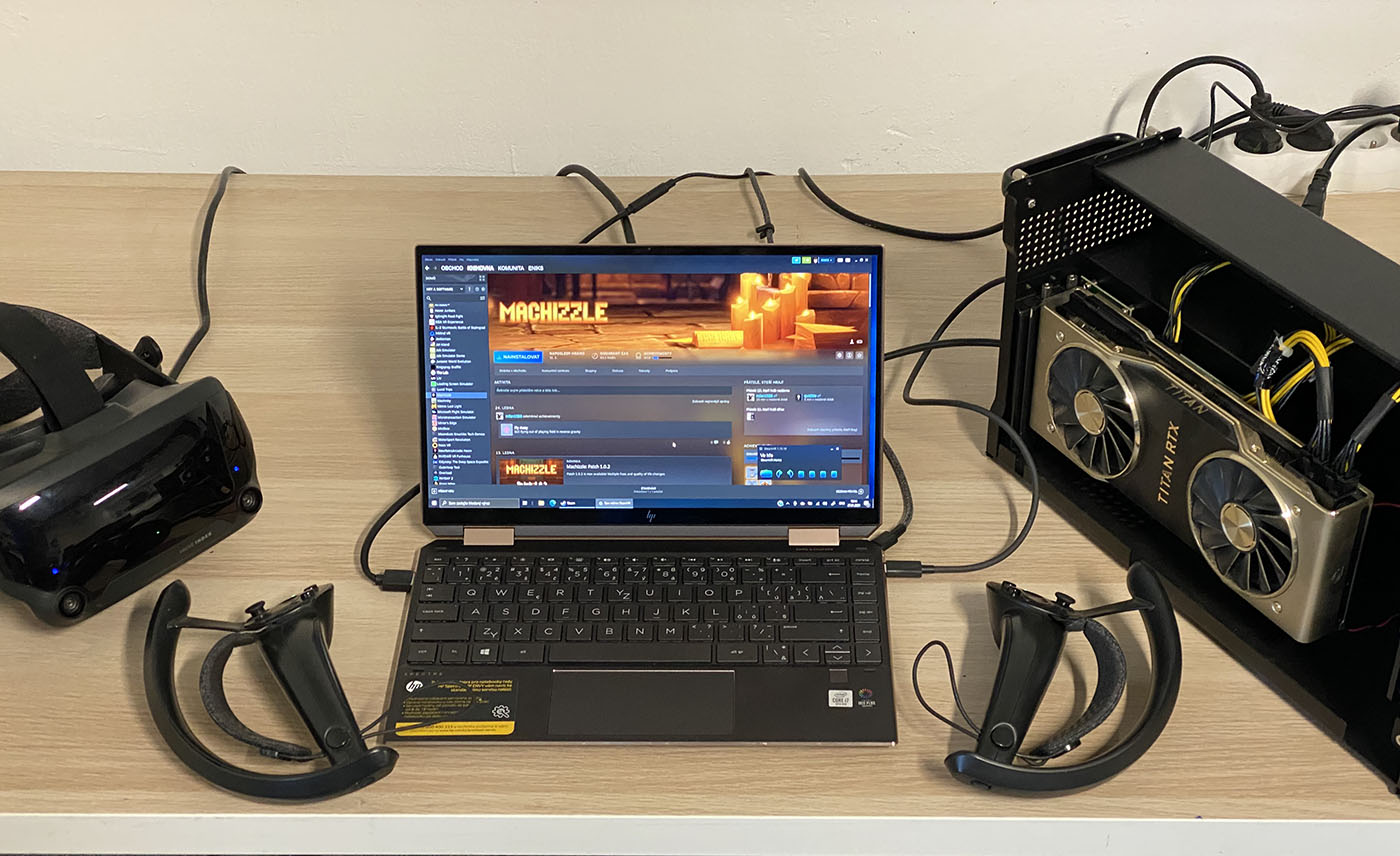 iNFINITE | VR, Ultrabooks external GPU